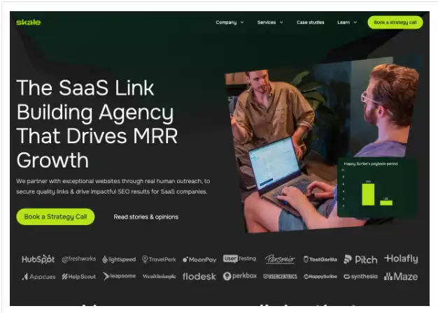 Skale — SaaS link building aimed at pipeline