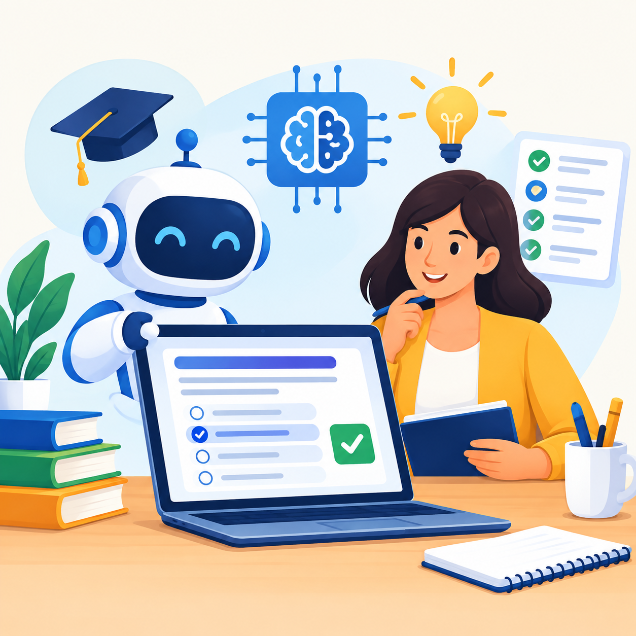 AI quiz builder for teachers and trainers