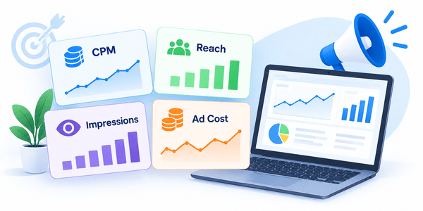 CPM, reach, impressions and ad cost guide for digital advertising