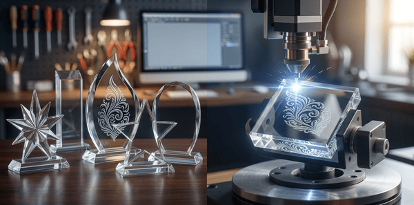 The art of engraving crystal awards: Tips for clarity and elegance