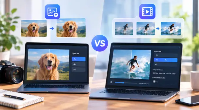 Image Upscaling vs Video Upscaling: Which Workflow Do You Actually Need?