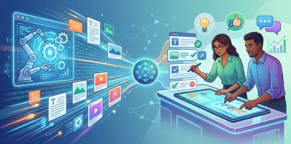 Smarter Content Scaling: Merging Algorithmic Speed with Human Expertise